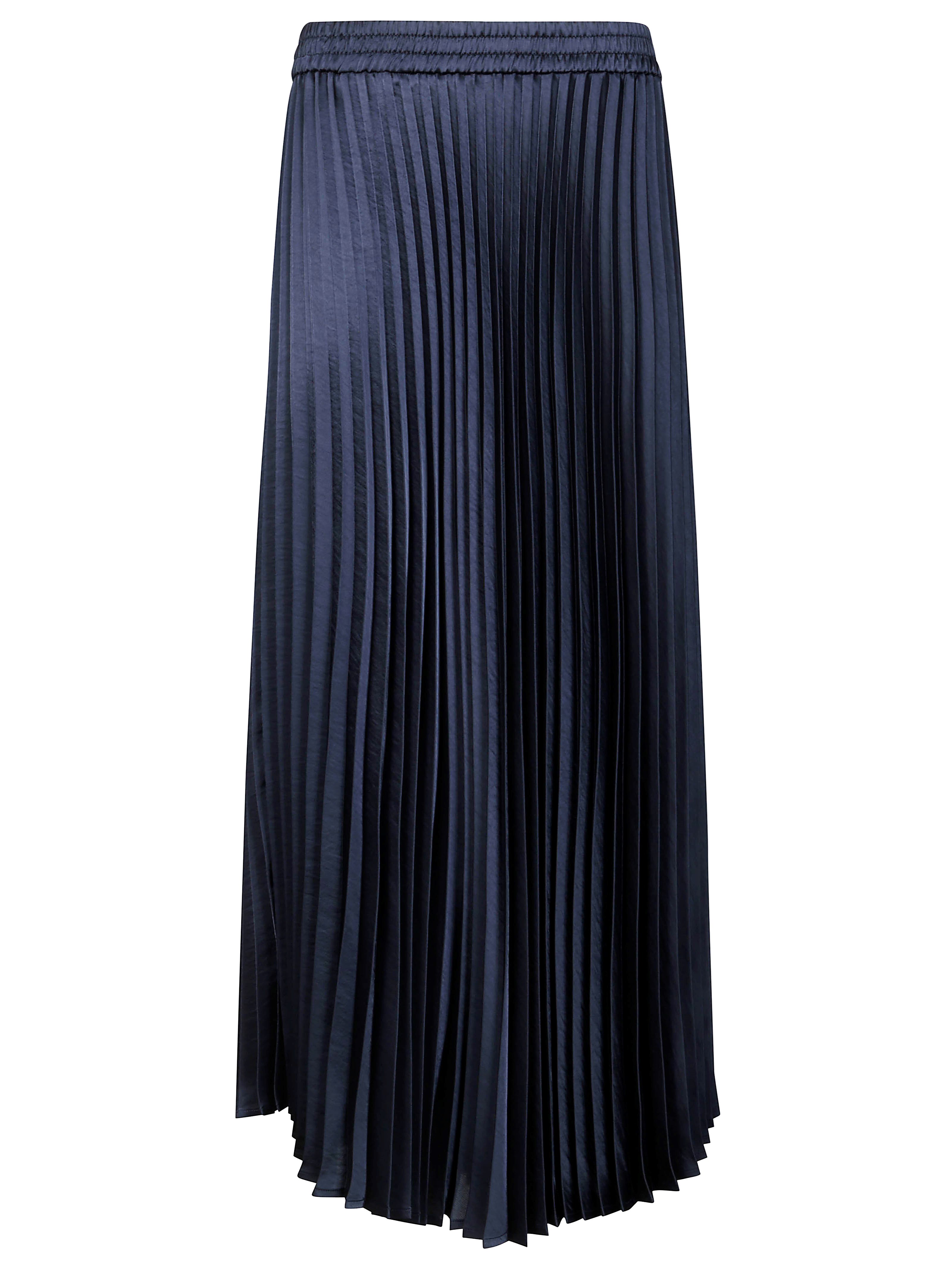 8pm Newburry Pleated Skirt In Blue