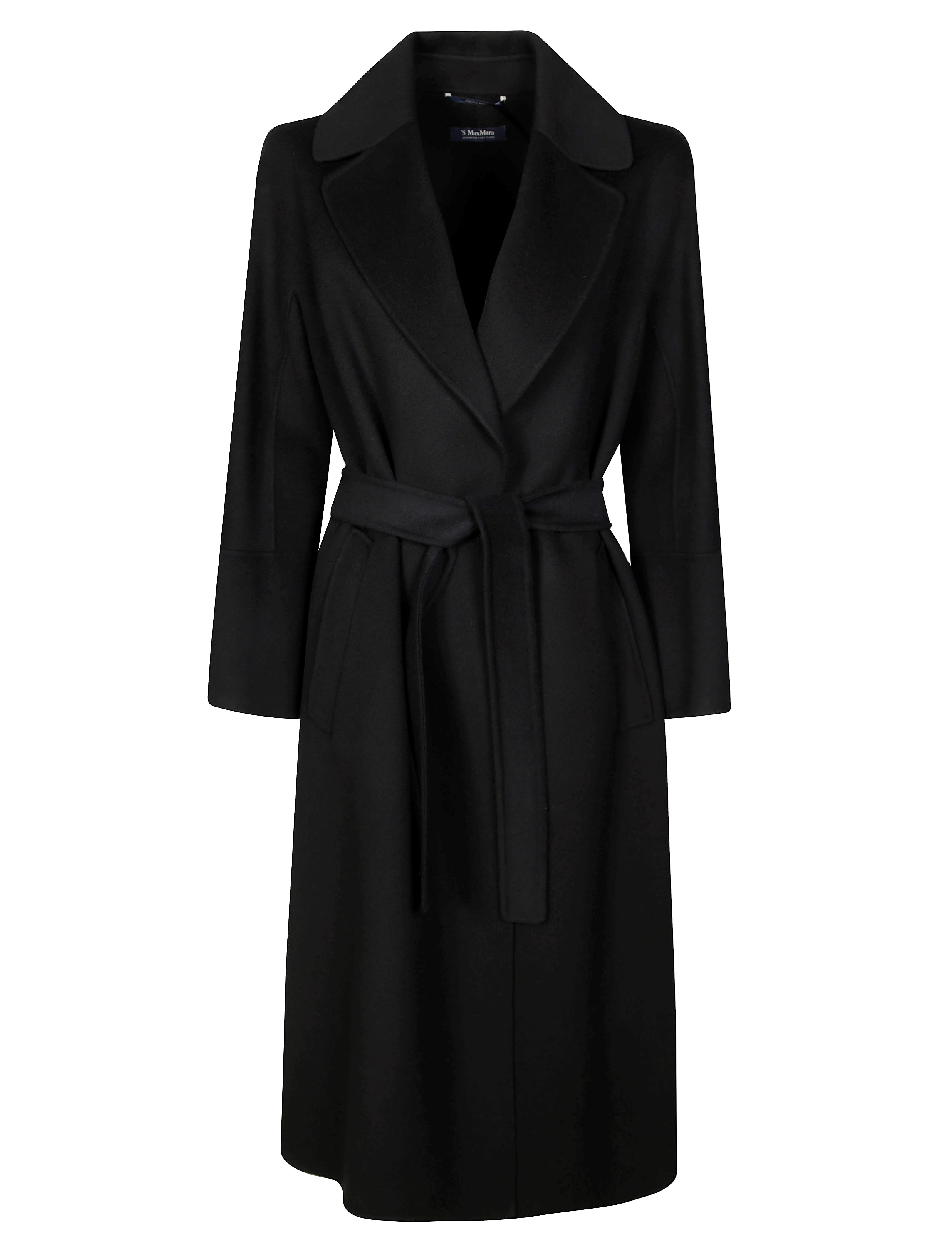 S'max Mara Elisa Cappotto In Black