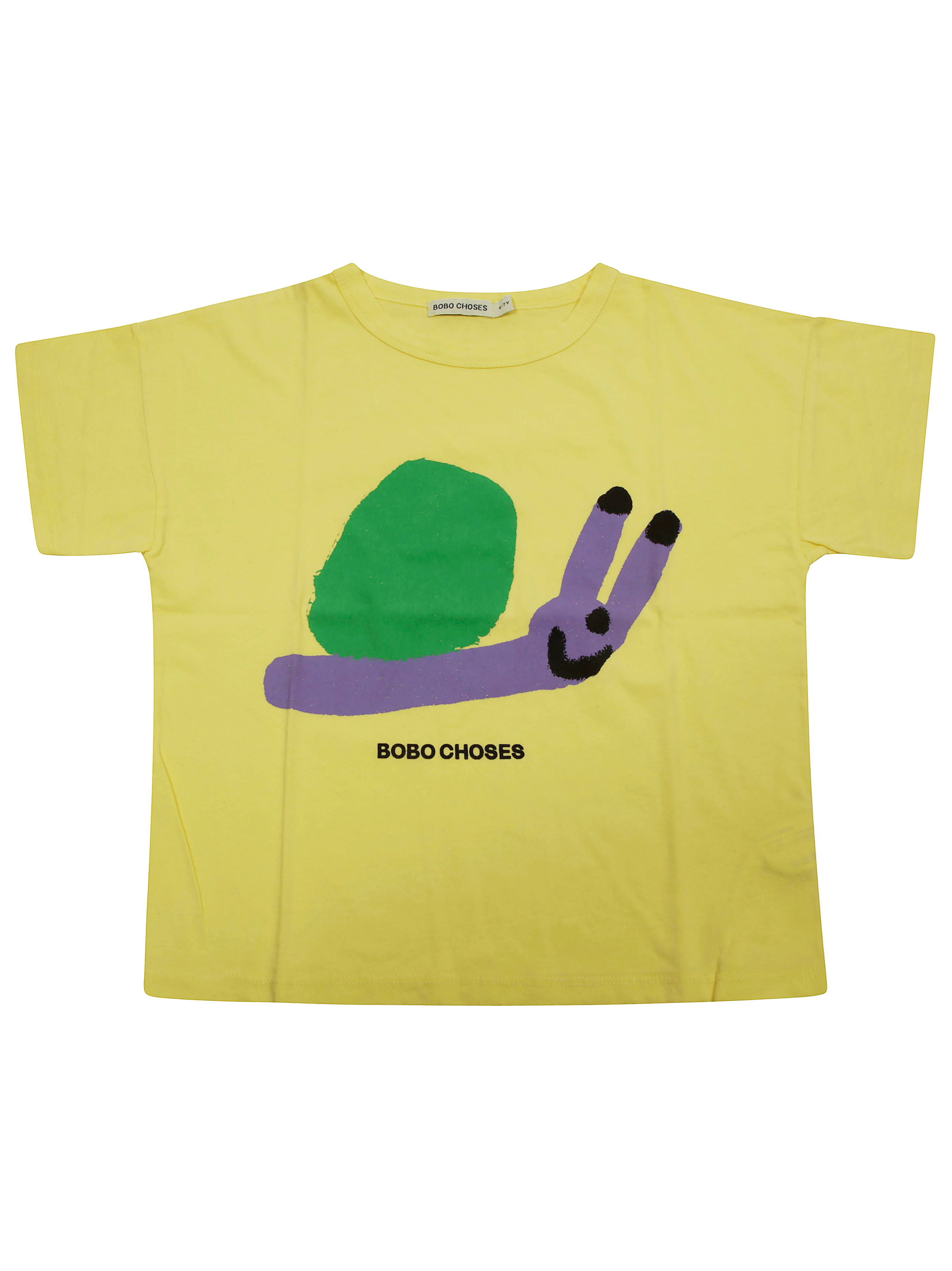 Bobo Choses Ts Mm Lumaca In Yellow