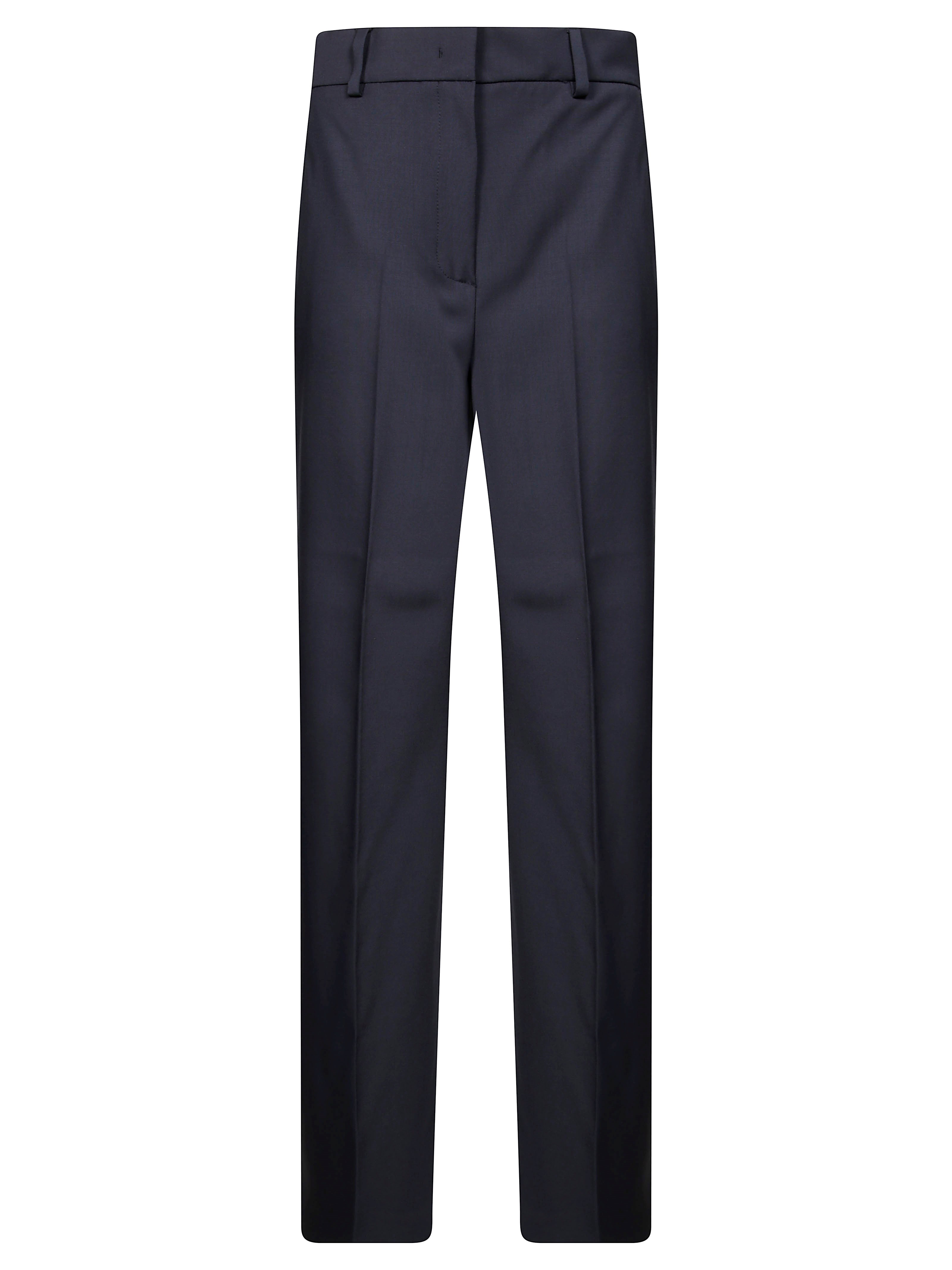 Max Mara Tailored Cone Pants In Blue