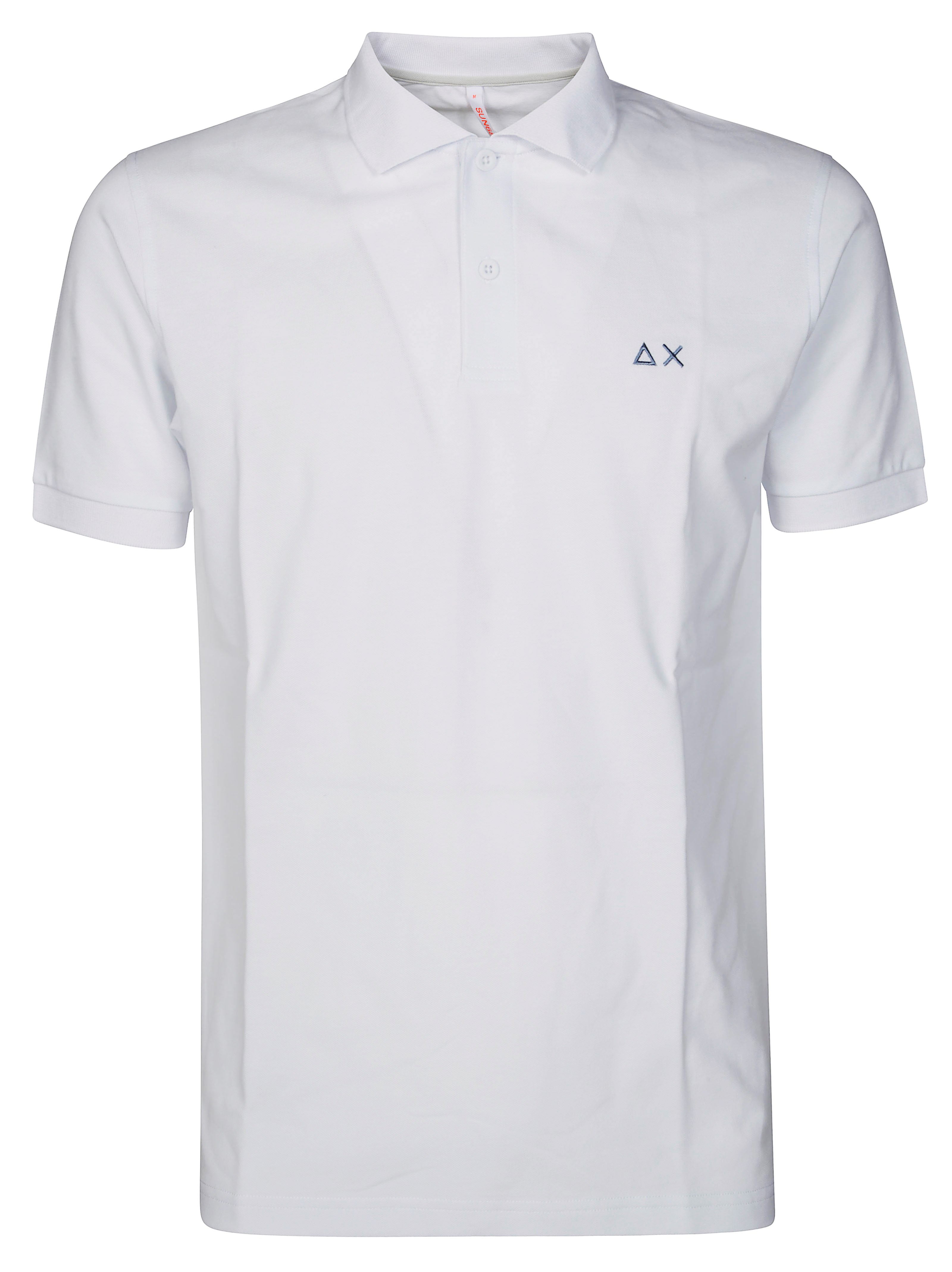 Sun 68 Poloshirt Mit Blumen-print In White
