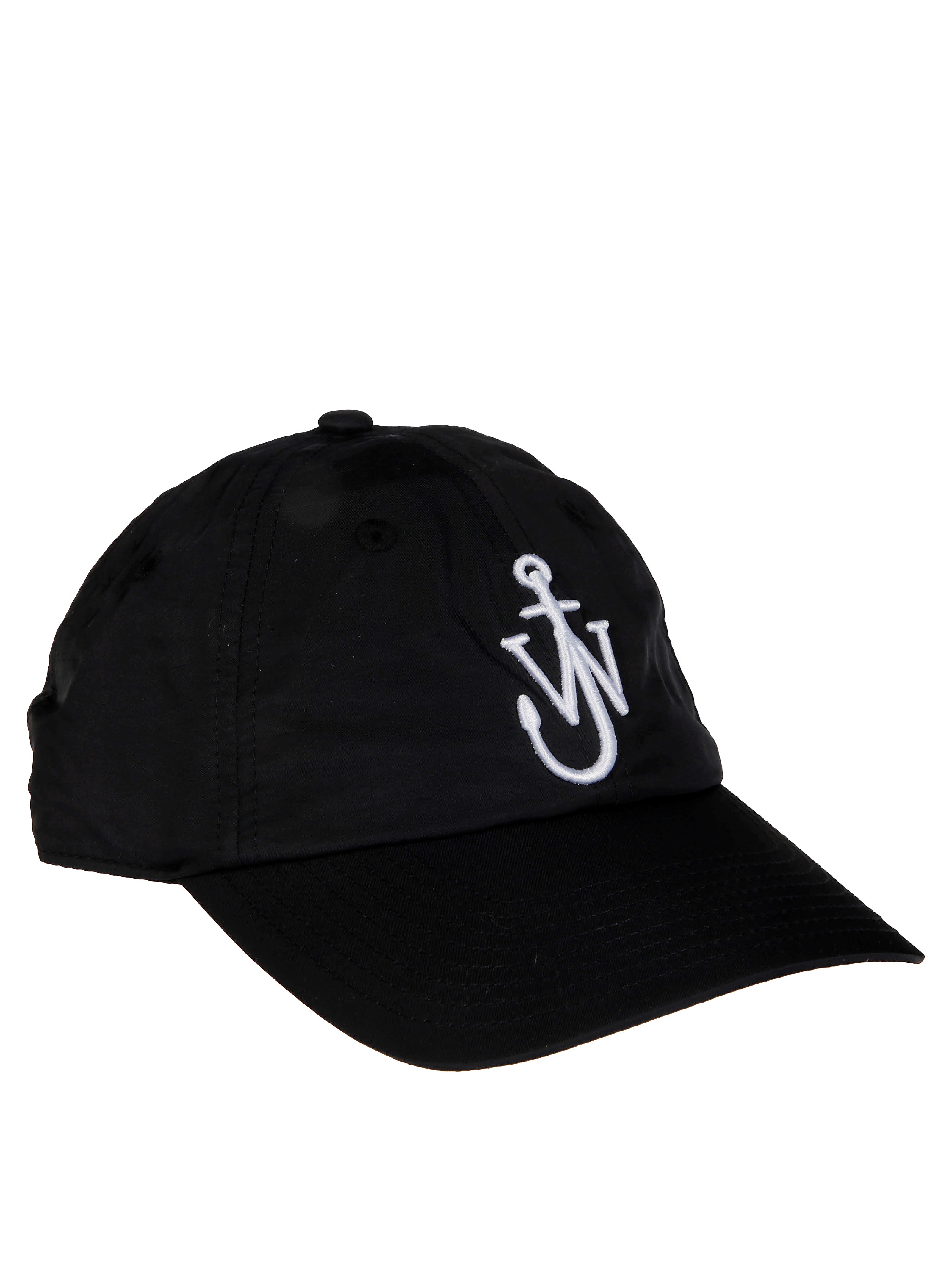 Jw Anderson Jwa Anchor Logo Baseball Cap In Black