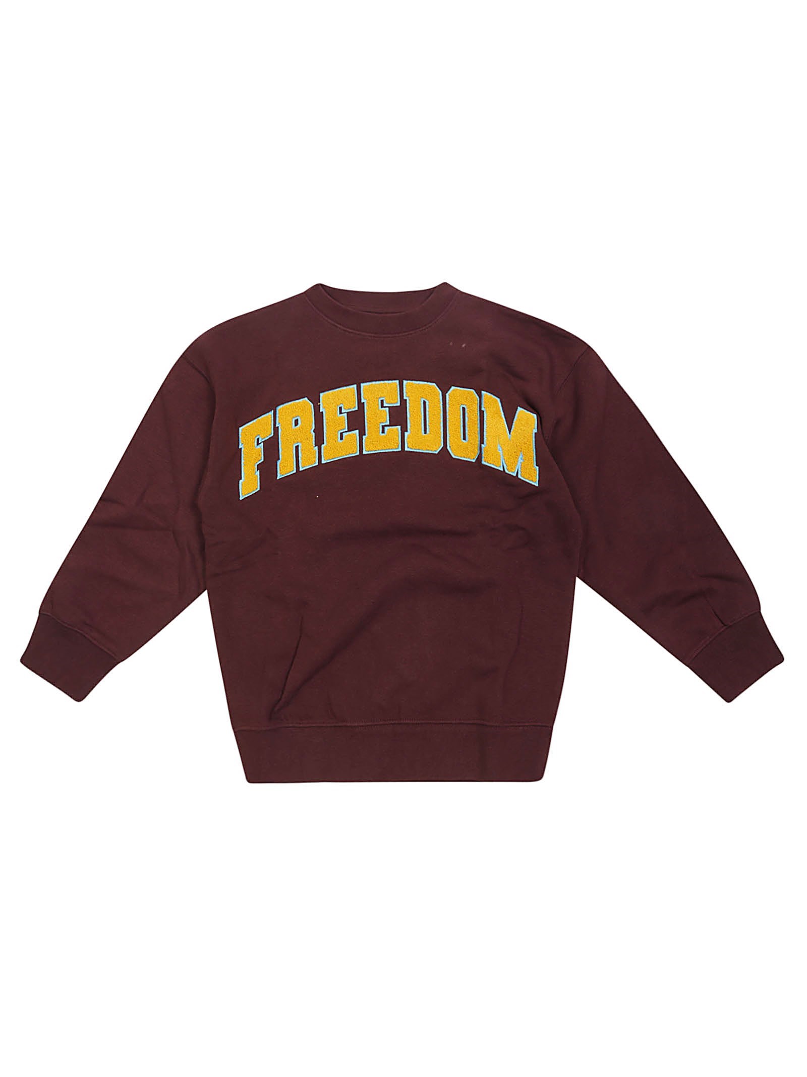 Shop Molo Junior Felpa Gc Freedom In Bordeaux