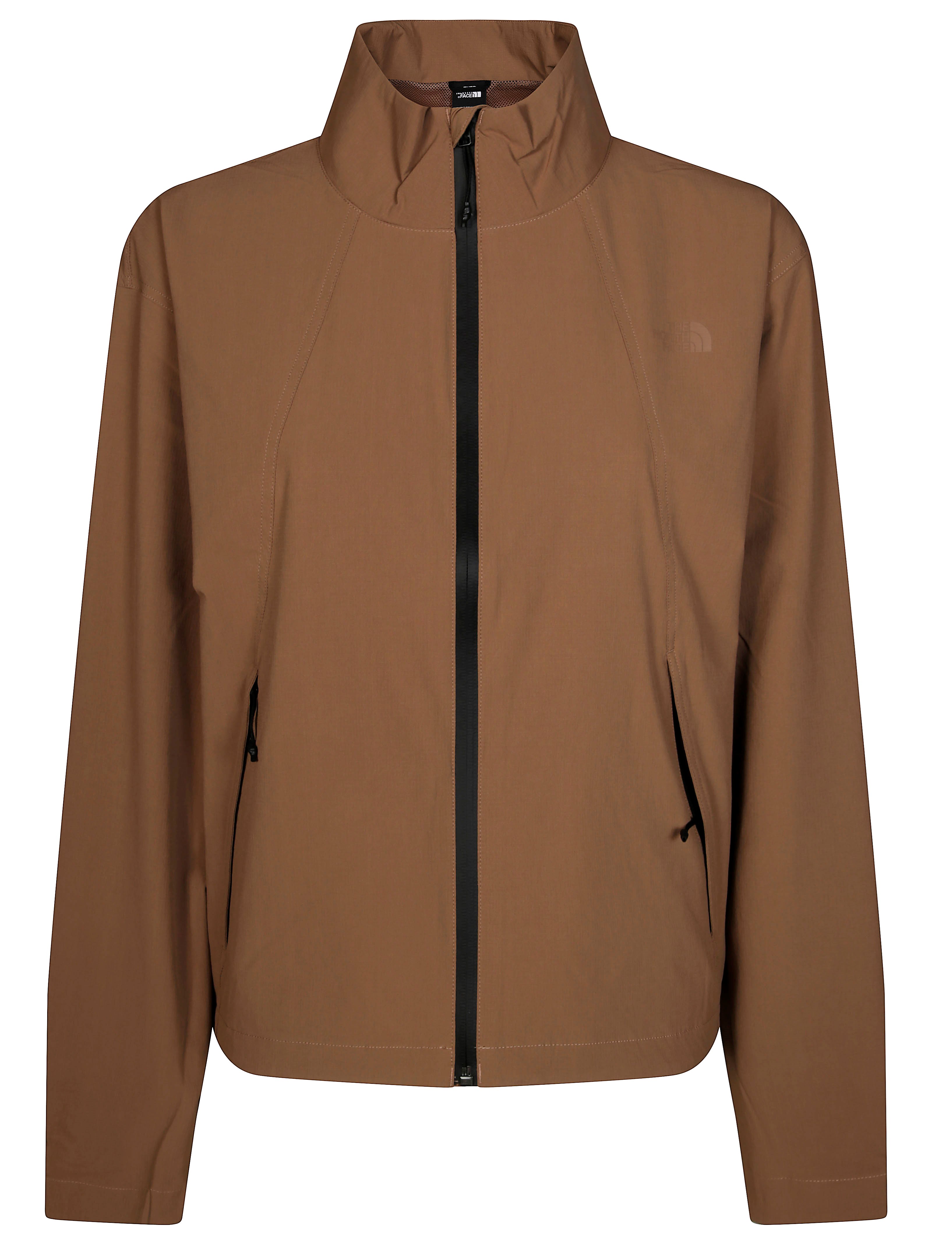 Shop The North Face W North Dome Wind Jacket In Brown