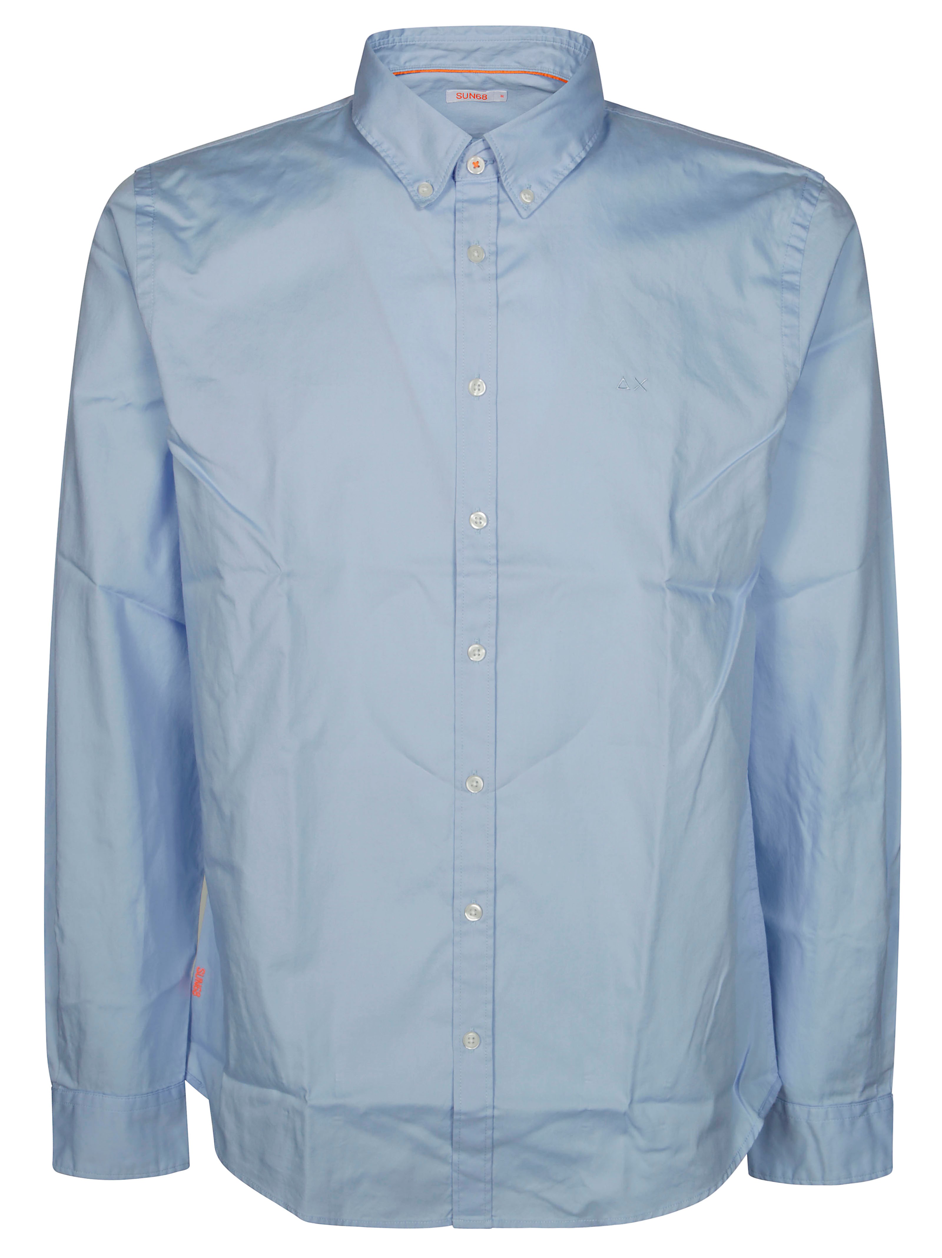 Sun 68 Camicia Oxford In Light Blue