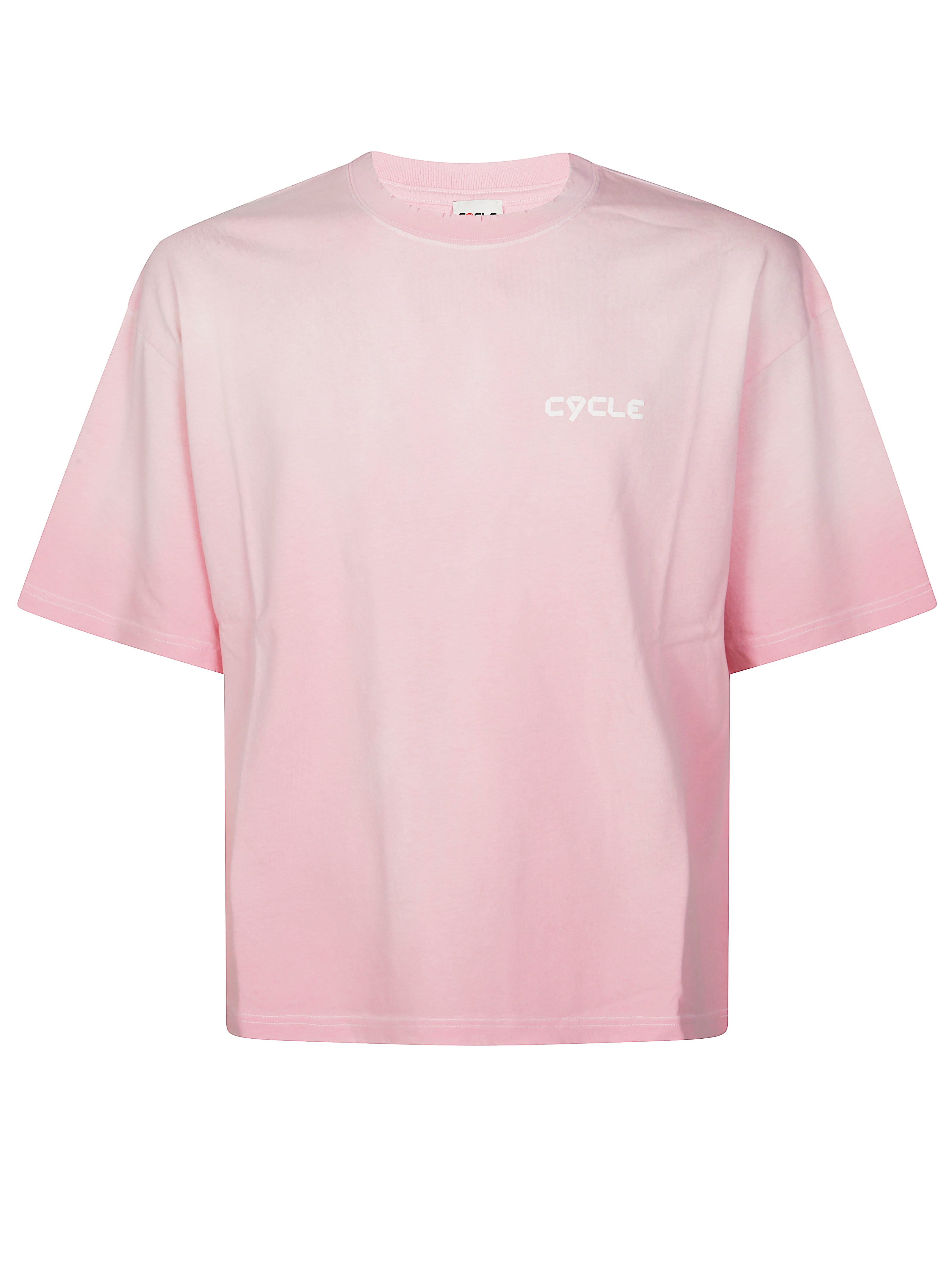 Cycle T Shirt Made Of Cotton. In Pink