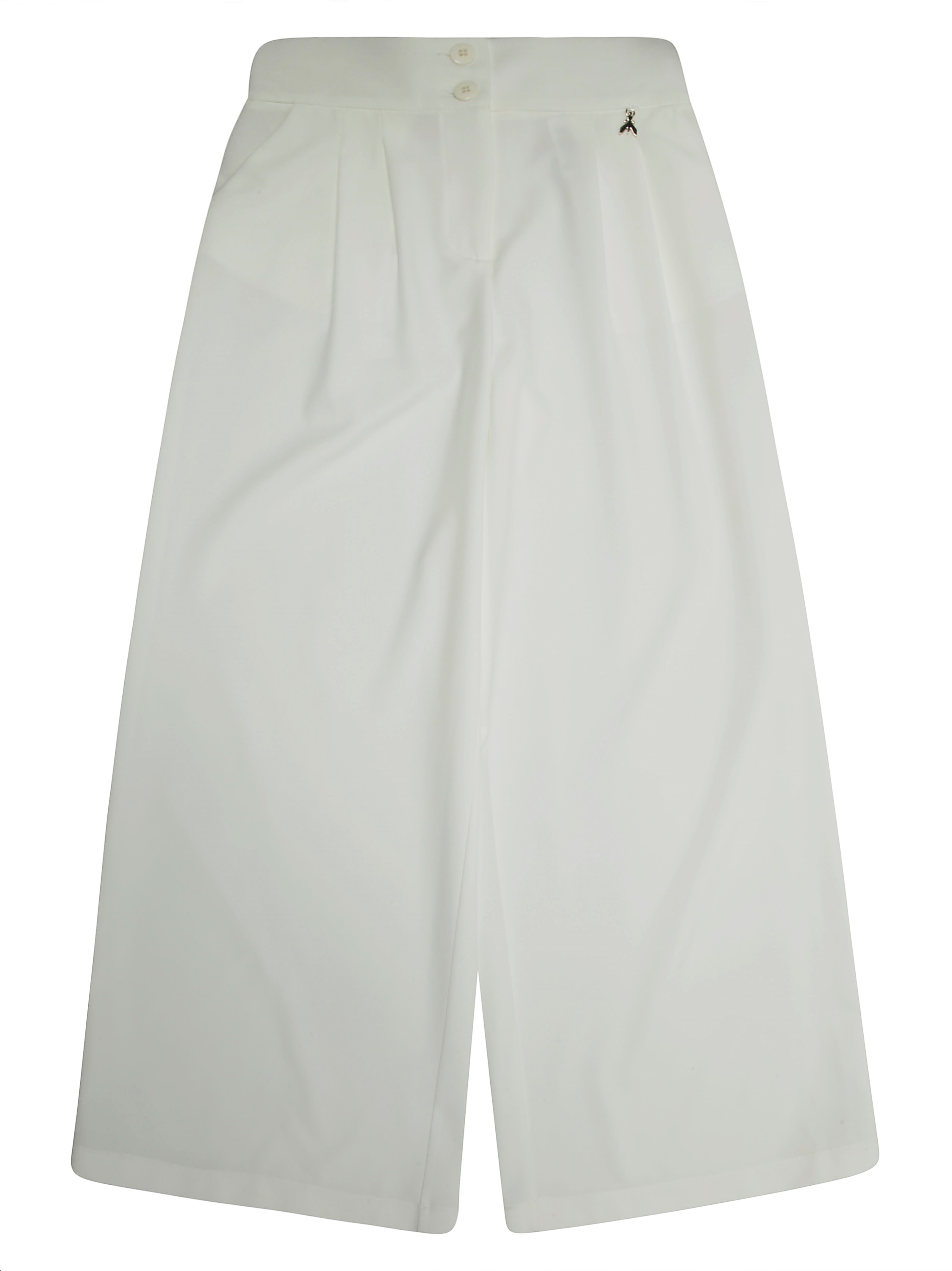 Patrizia Pepe Panta Palazzo In White