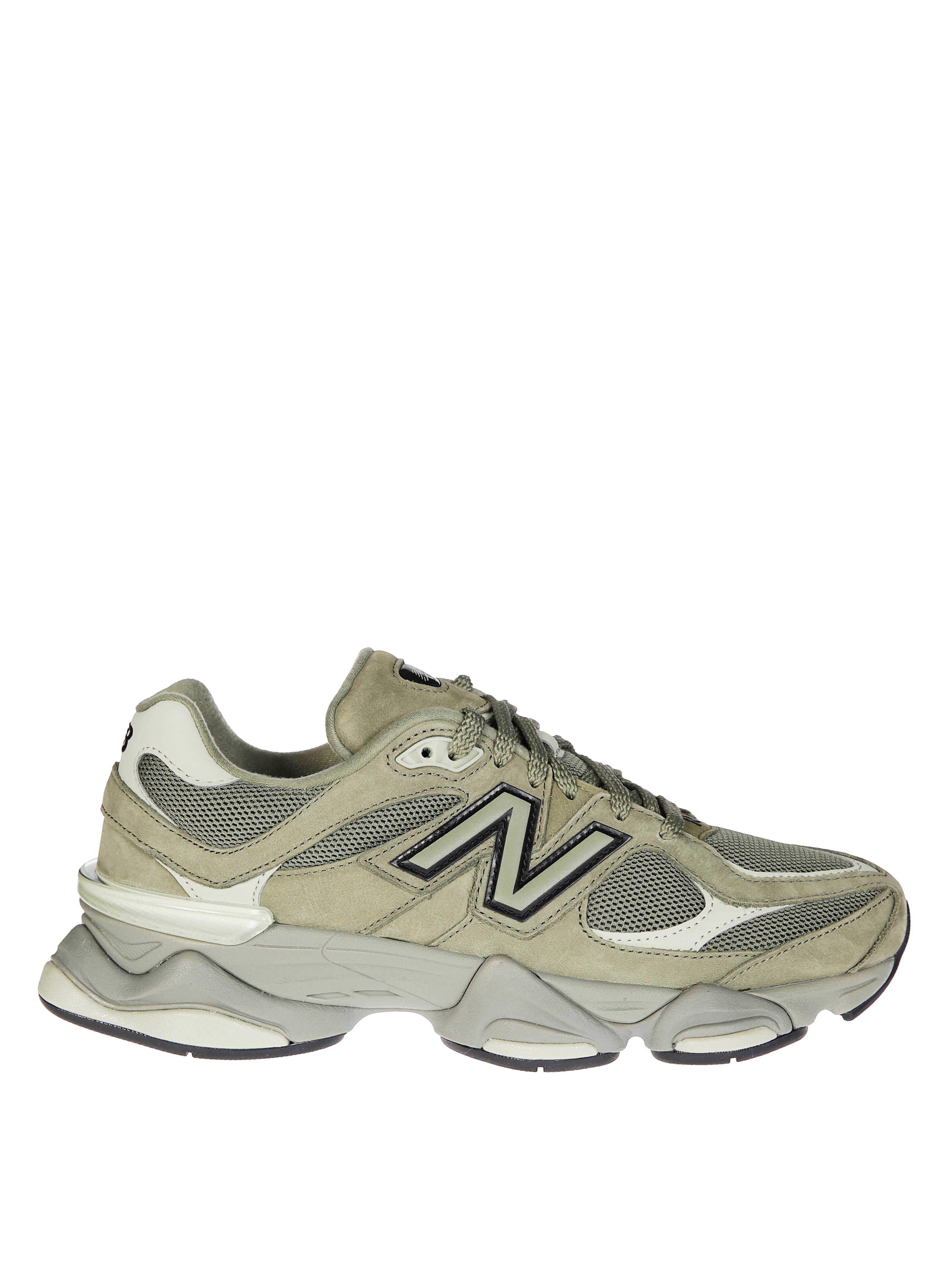 New Balance Mesh And Suede Sneakers In Neutral