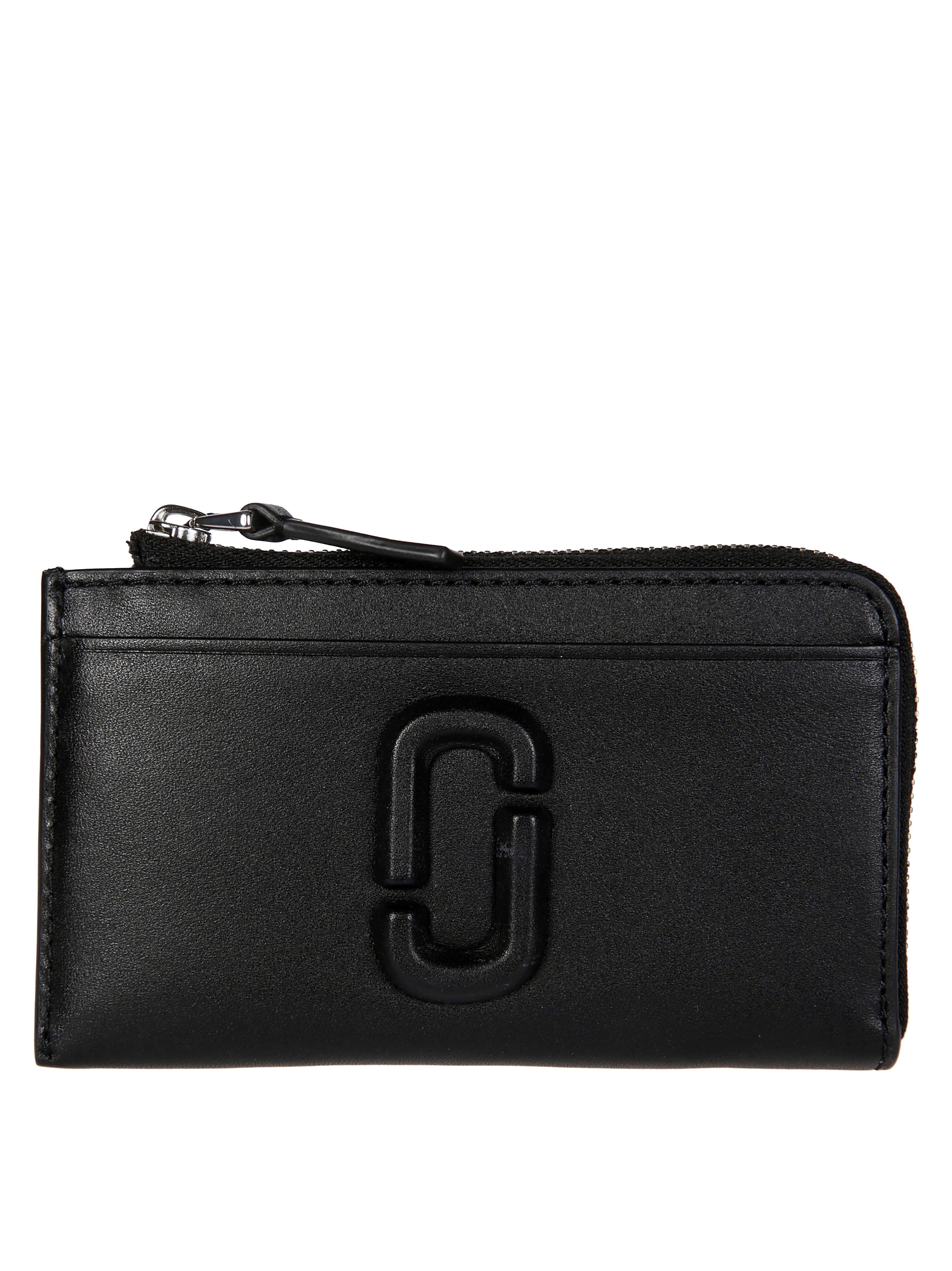 Marc Jacobs The Top Zip Multi Wallet In Nero