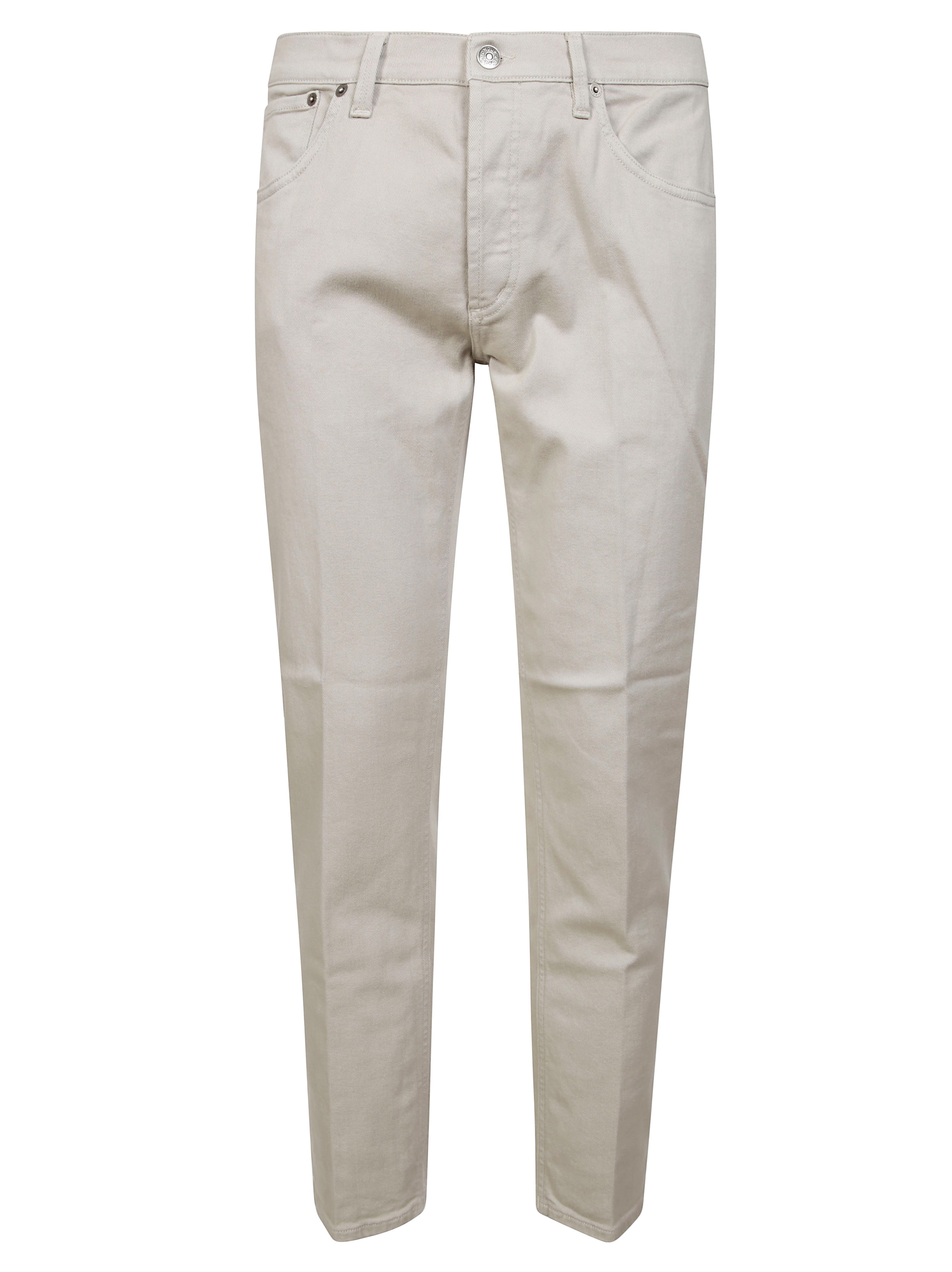Dondup Bringhton Trousers Belt Loops In Blu