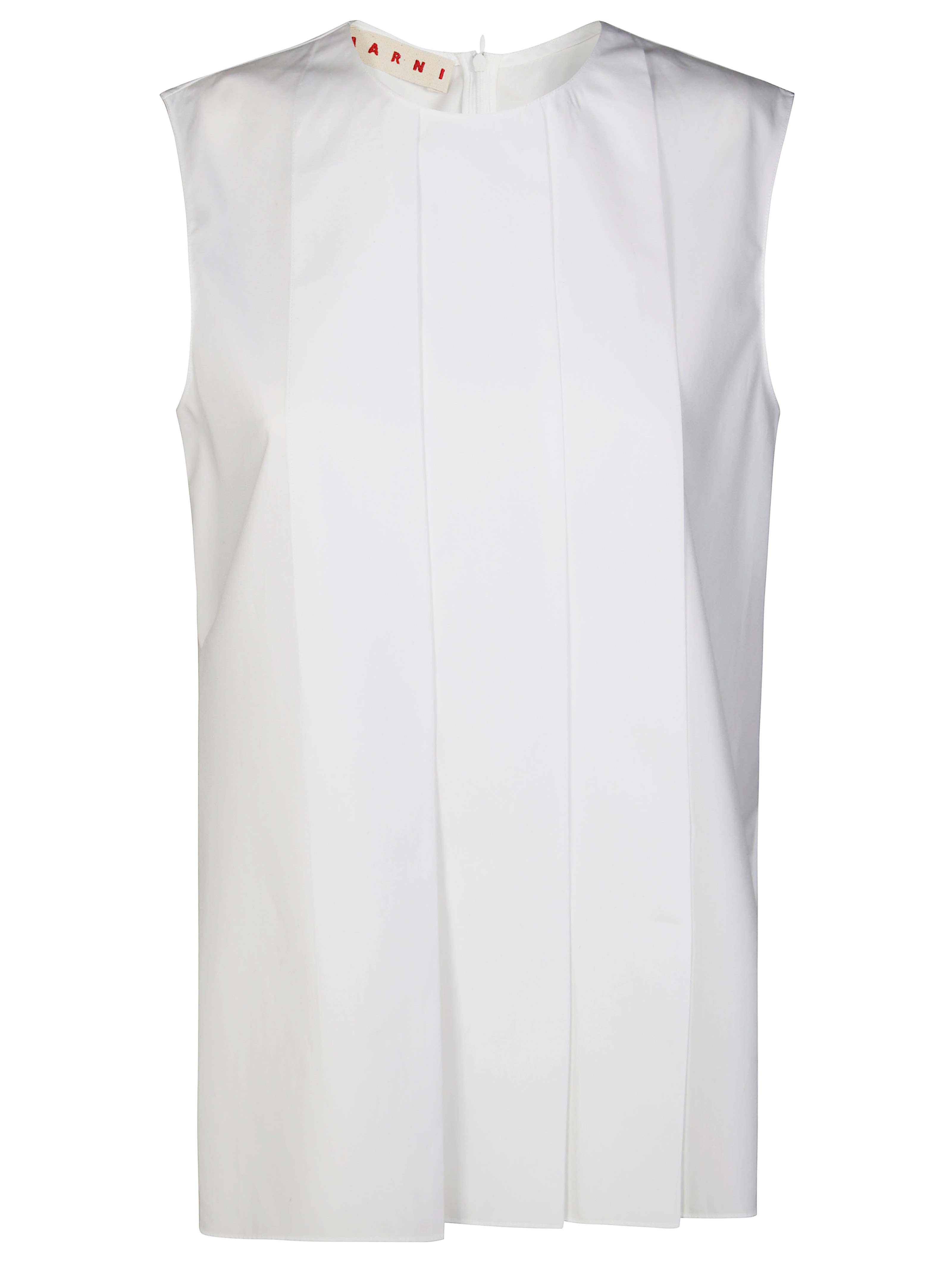 Marni Pleated Sleeveless Top