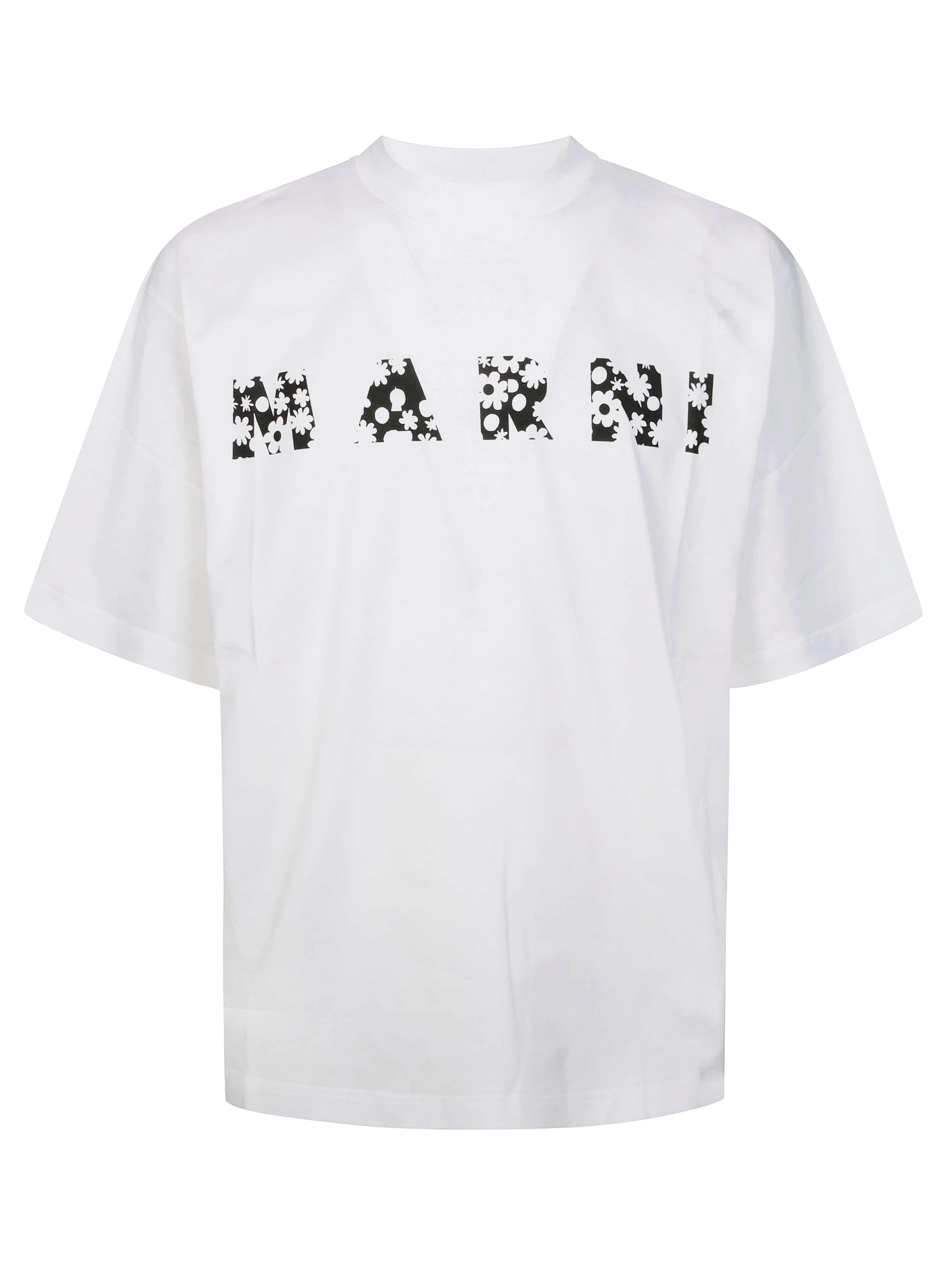 Shop Marni T-shirt In White