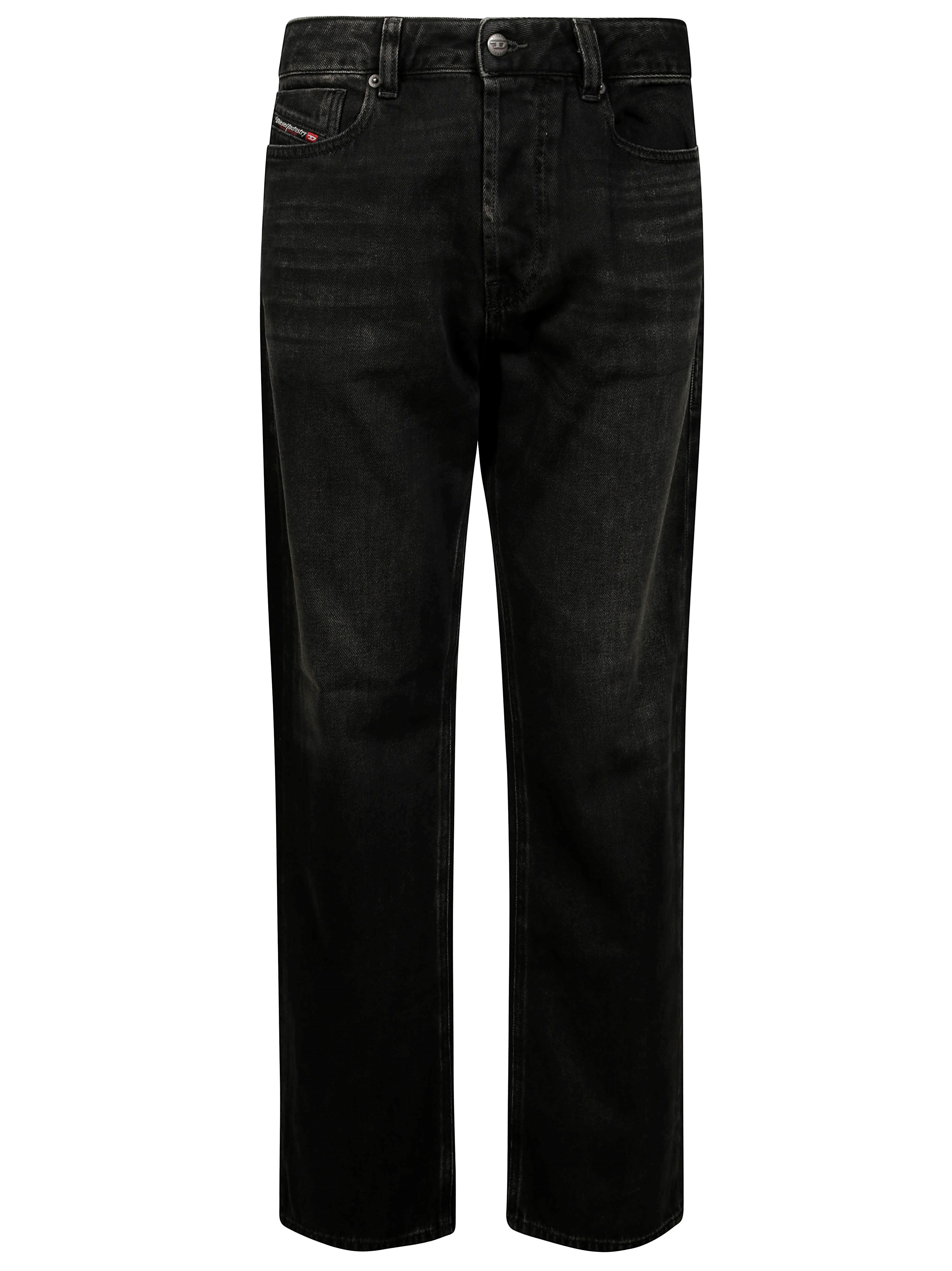 Diesel 1980 D-eeper Trousers Belt Loops In Blue