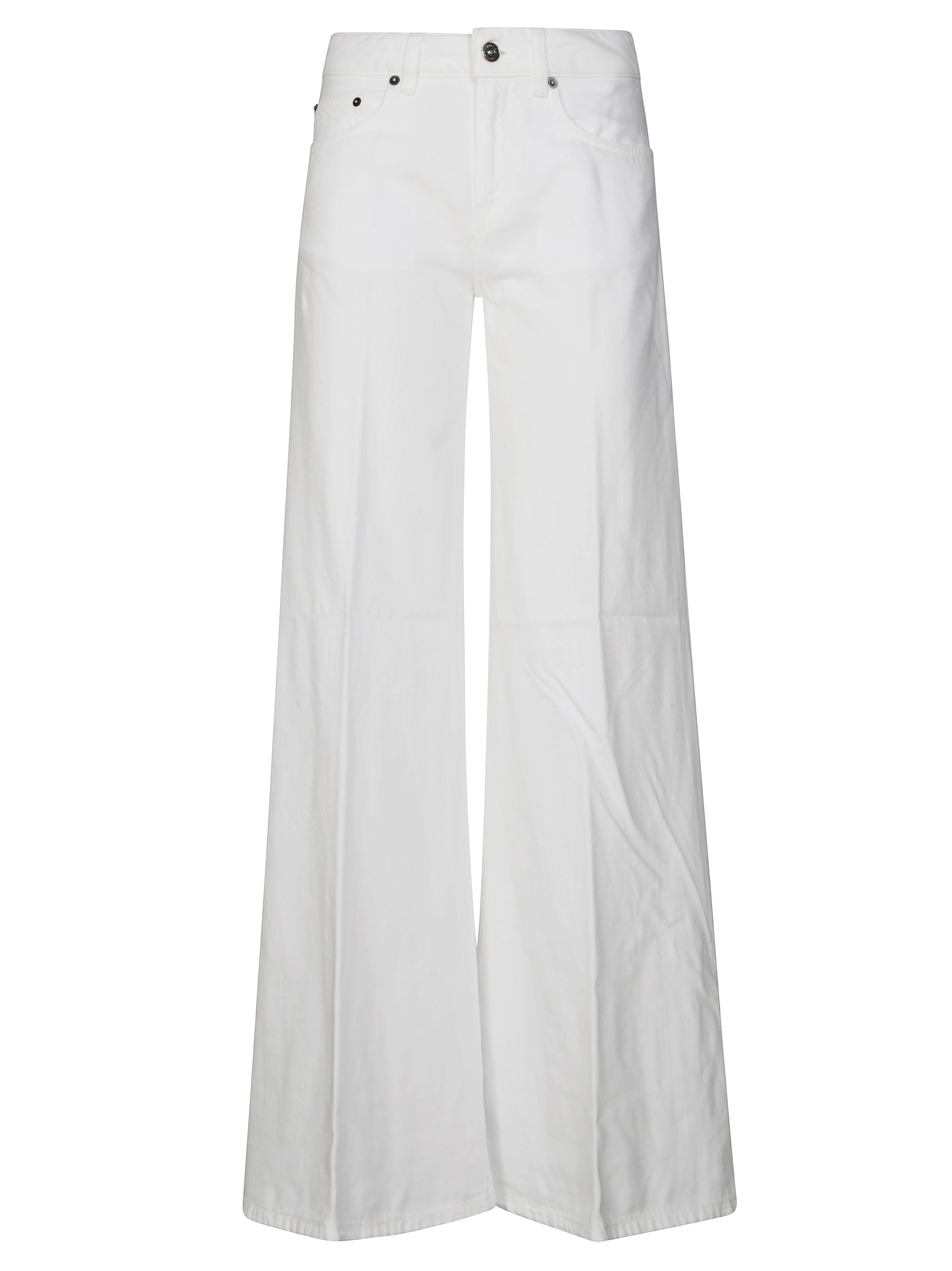Dondup Pantalone Marlen In White