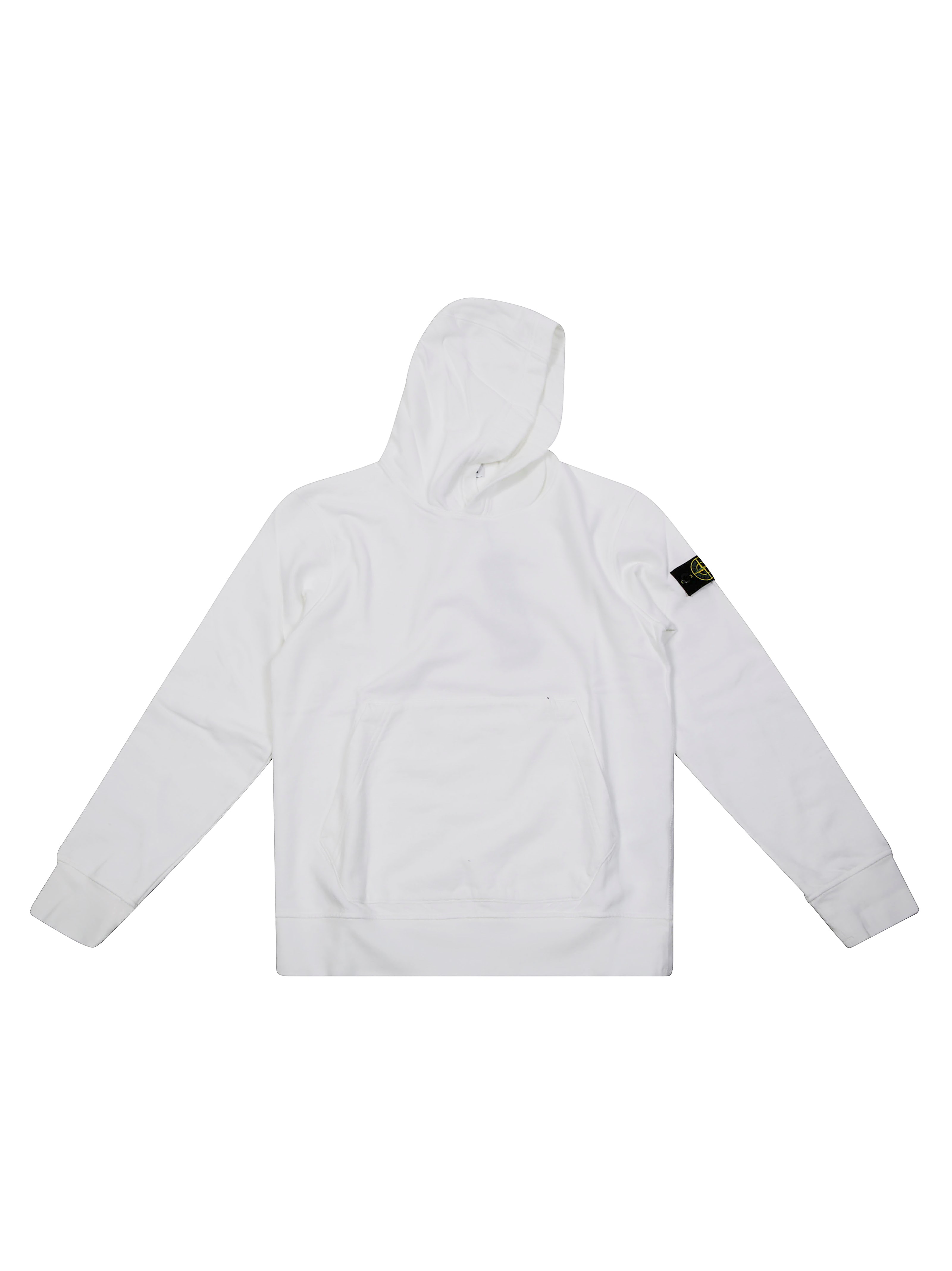 Stone Island Felpa Hoodie Color In White