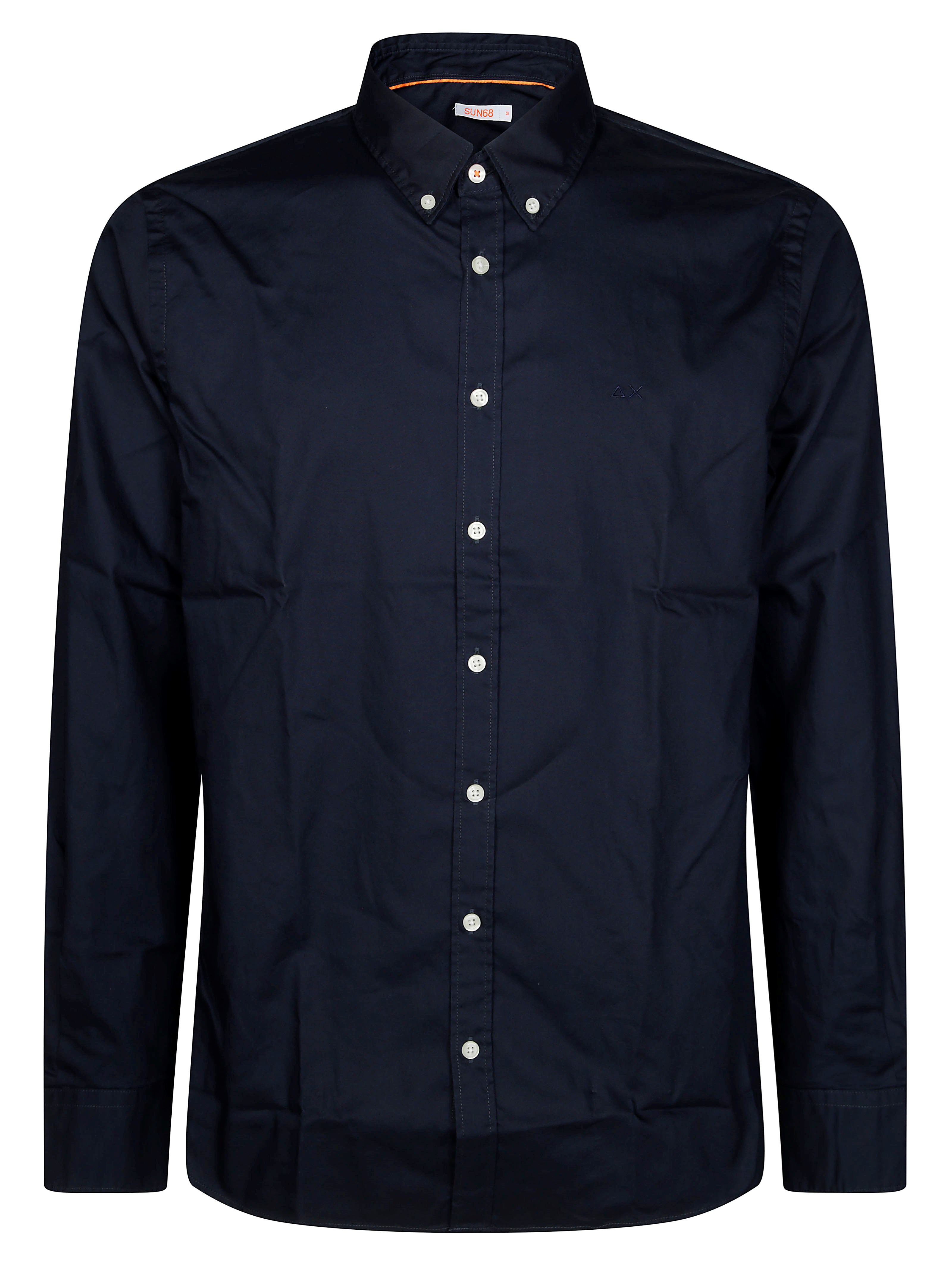 Sun 68 Camicia Oxford In Blue