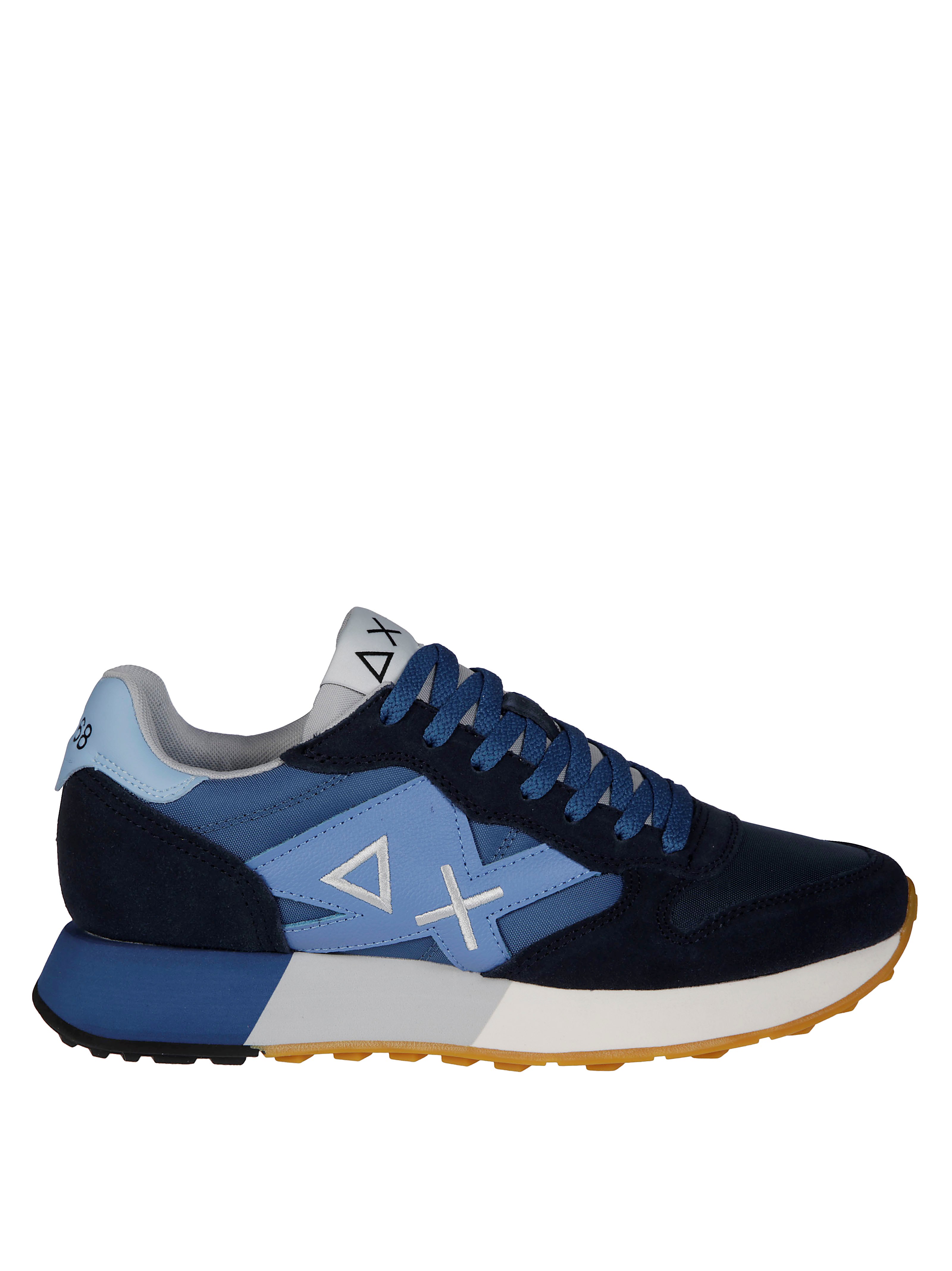 Sun 68 Sun68 Jaki 2.0 Bicolour Sneakers In Blue