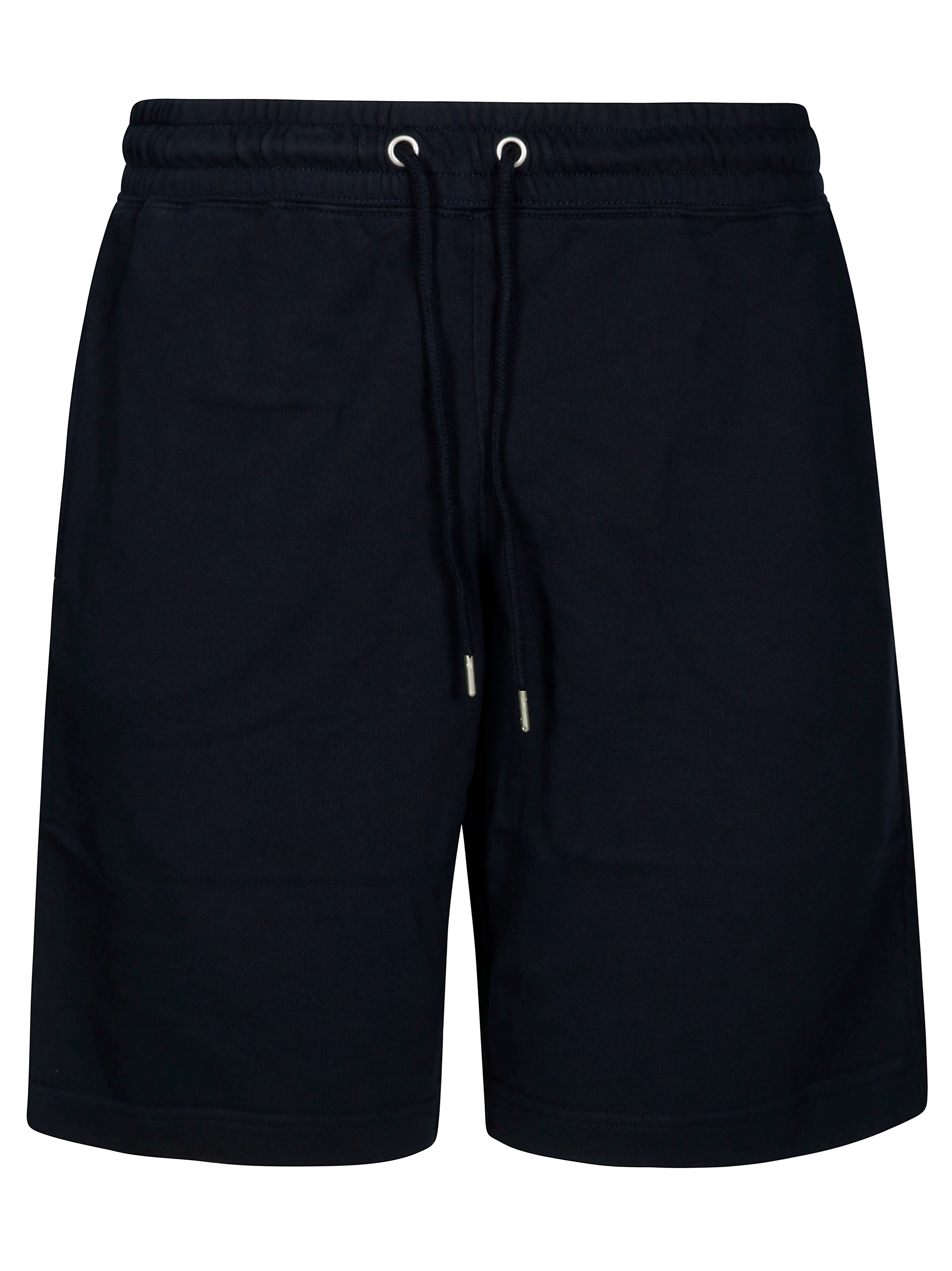 Sun 68 Bermuda In Felpa Con Bande Sottili In Blue