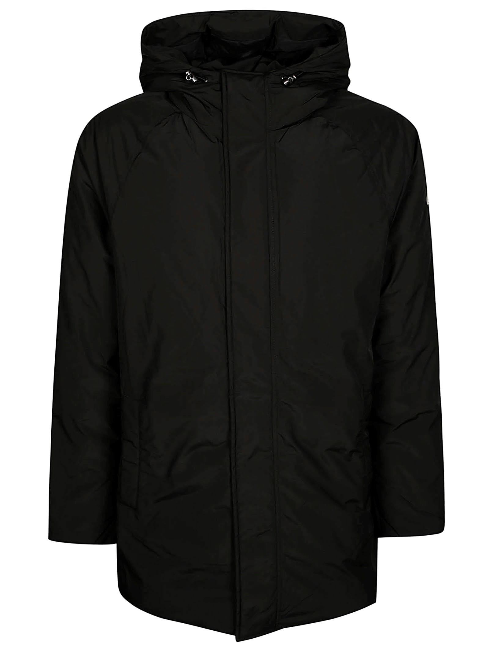 Pyrenex Padded Hooded Jacket In Black