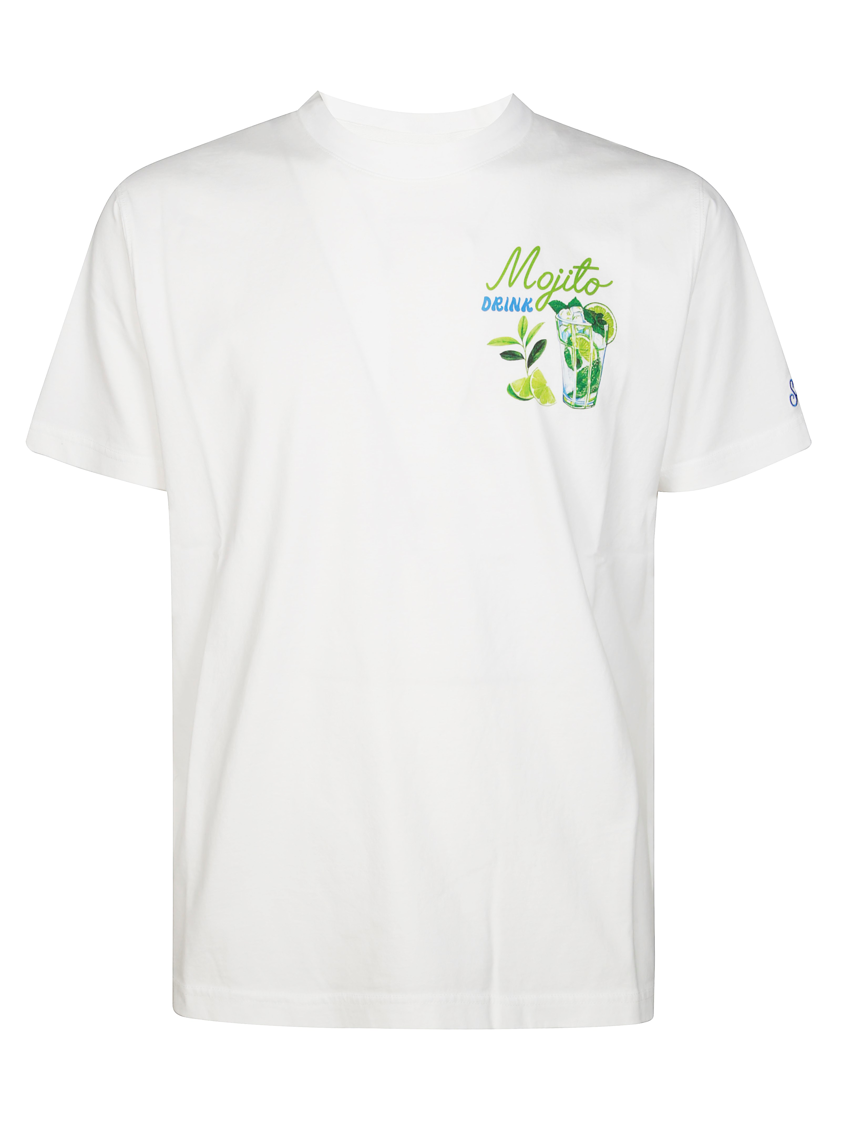 Mc2 Saint Barth Drink Mojito Cotton T-shirt