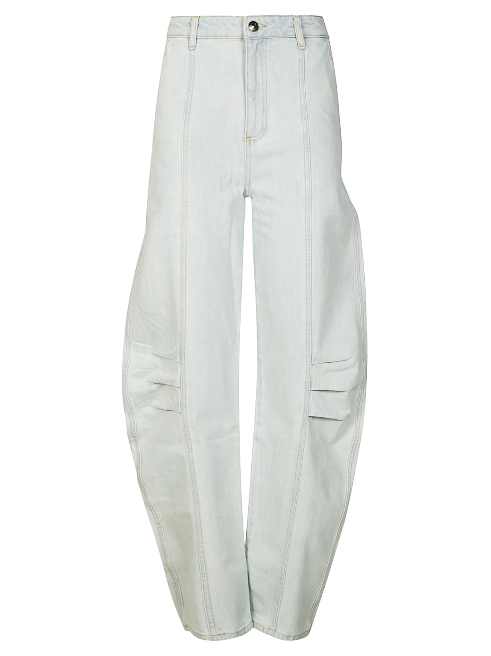 ROTATE BIRGER CHRISTENSEN ROTATE CARGO DENIM PANTS
