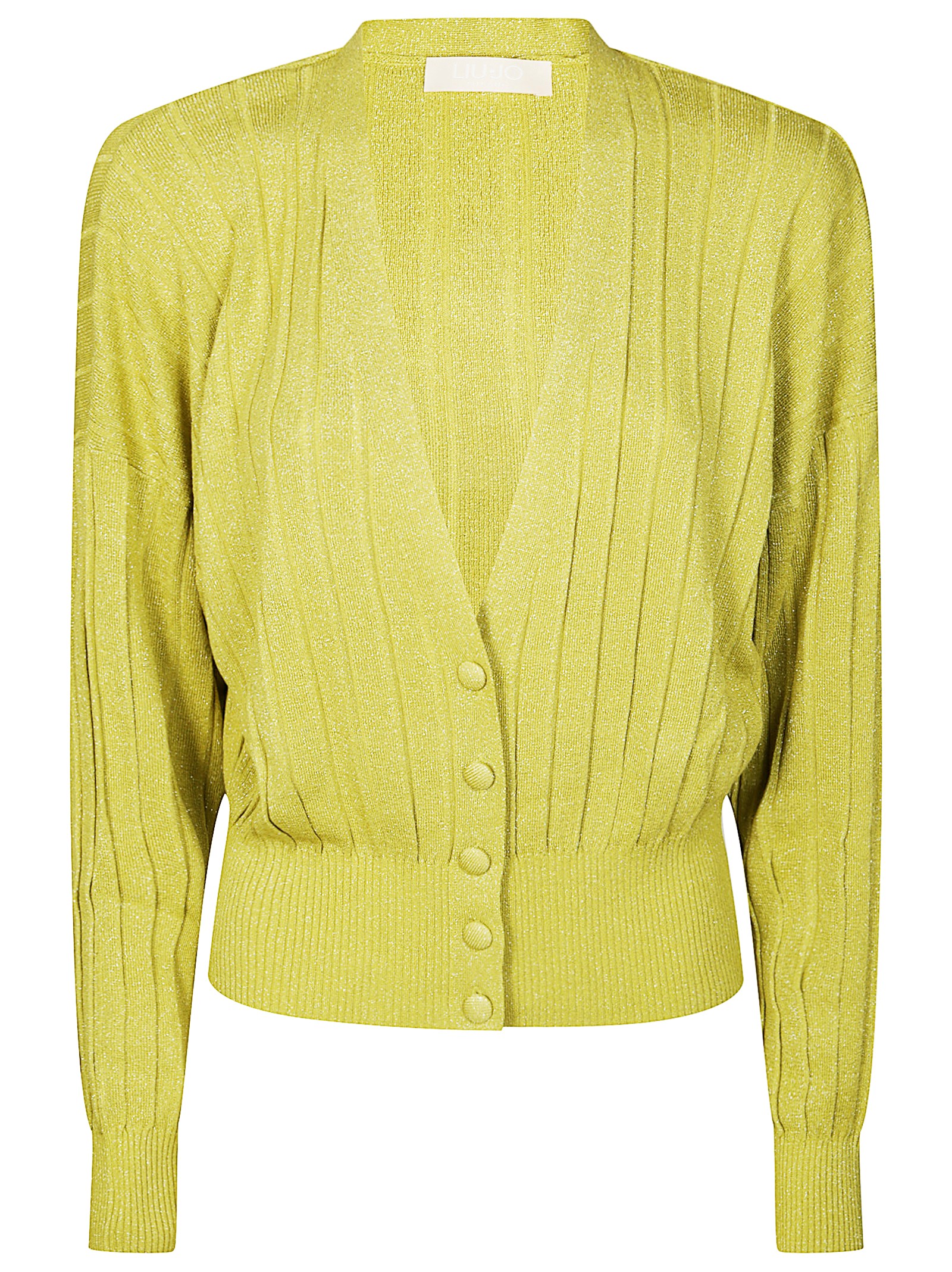 Liujo Cardigan Lurex Verde
