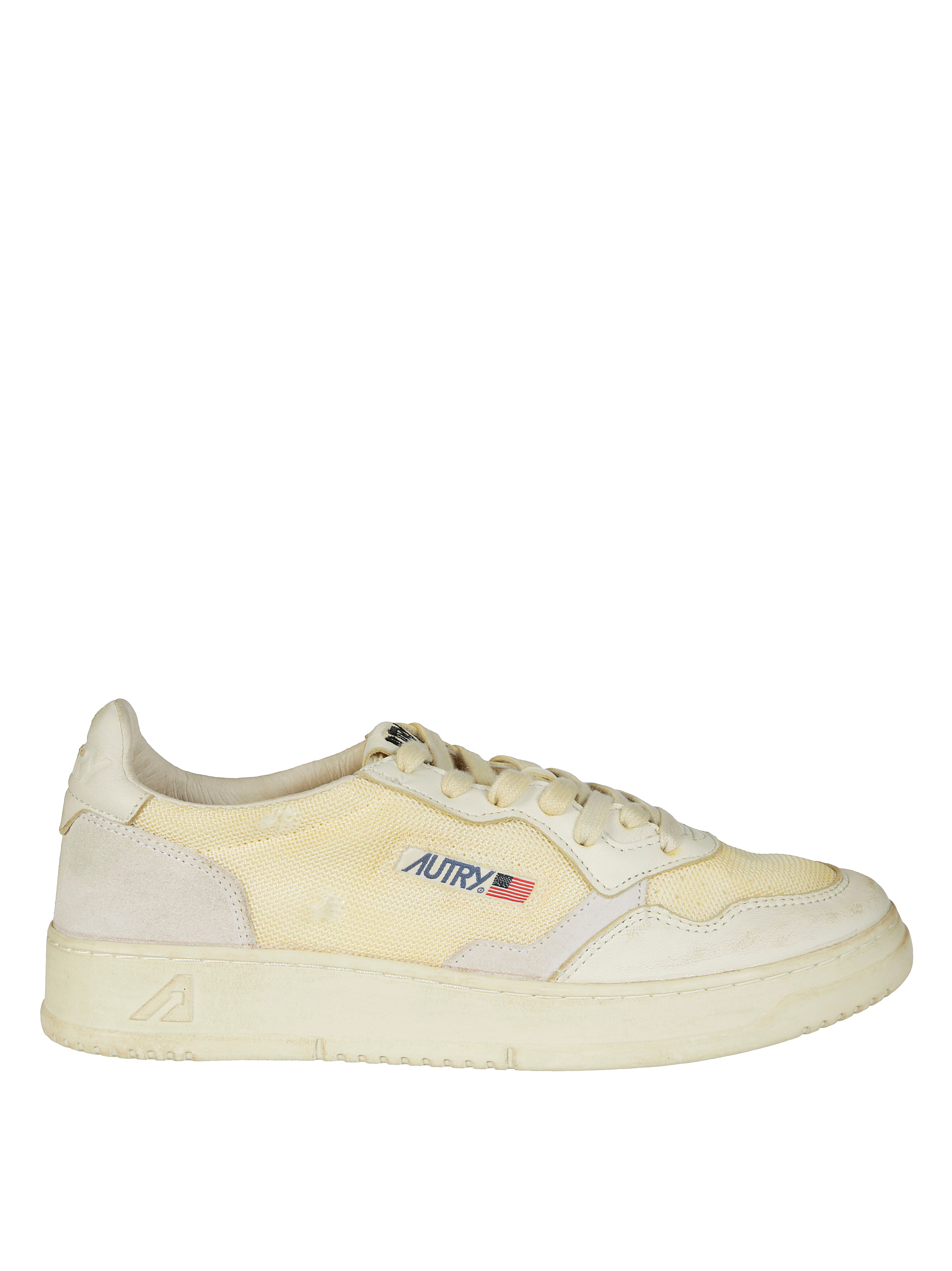 Autry Sup Vint Low Sneakers In Neutral