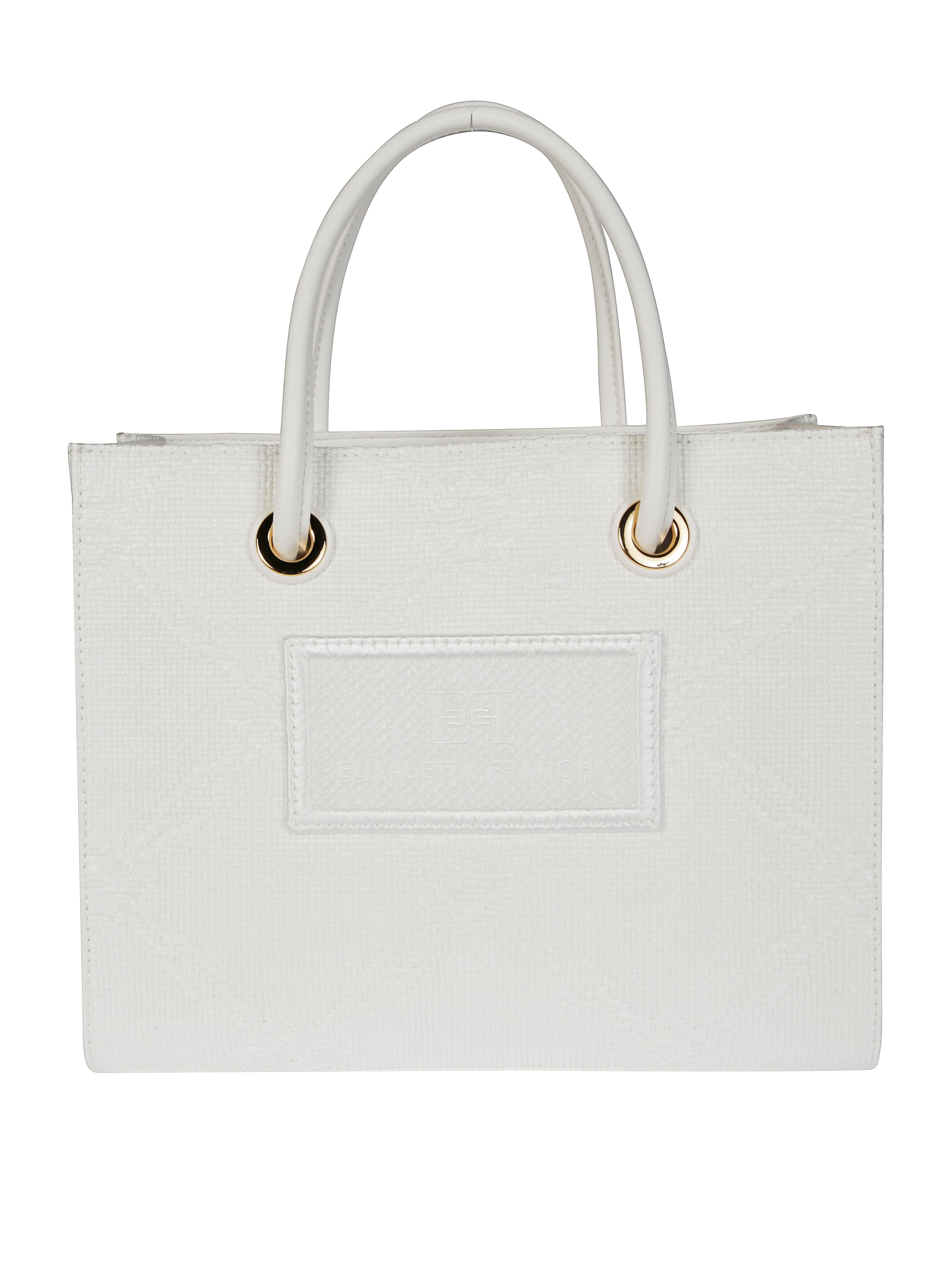Elisabetta Franchi Borsa Raffia