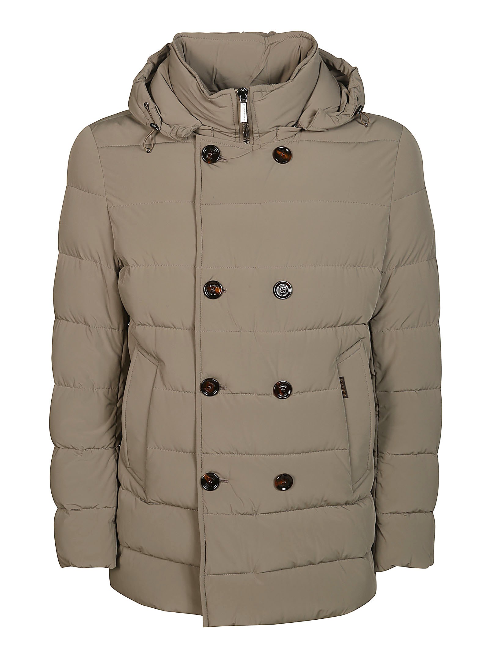 Shop Moorer Florio Kn Base Doppiopetto Bistrecth In Beige