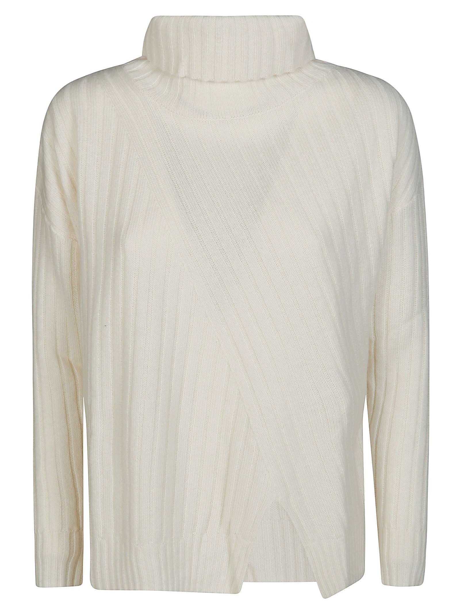 Shop S'max Mara Abile Maglia Tagli In White