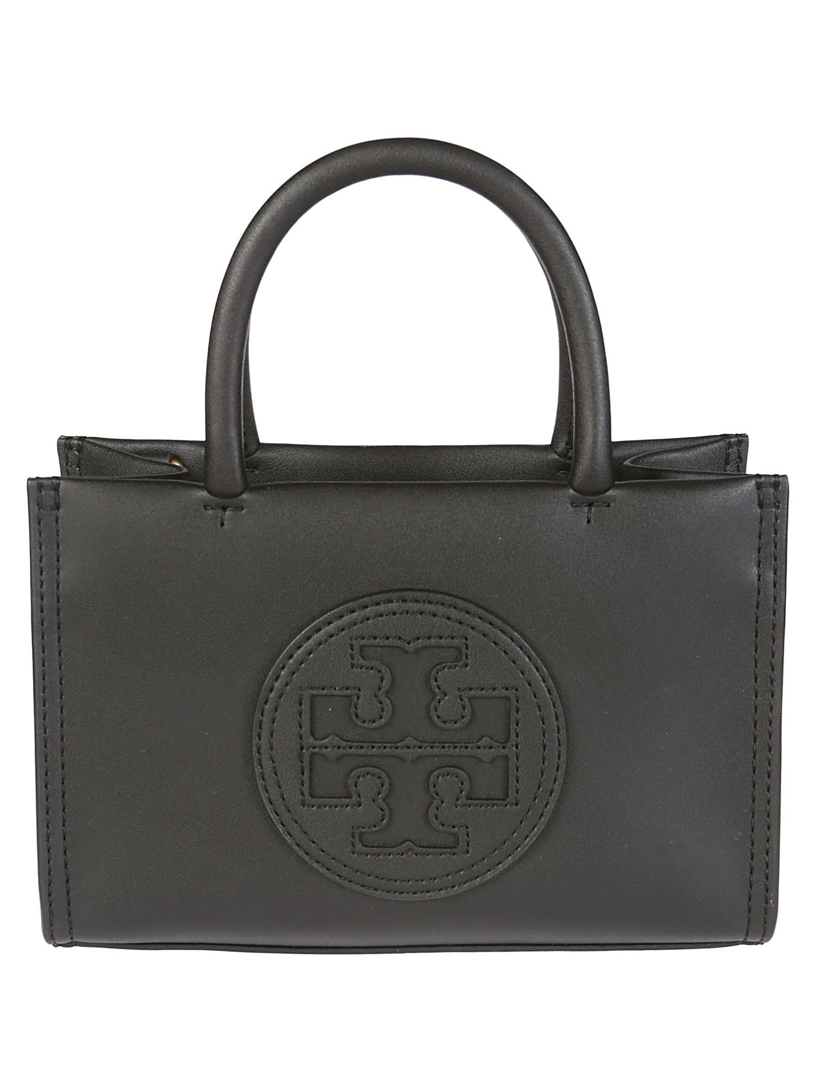 Shop Tory Burch Ella Bio Mini Tote In Nero