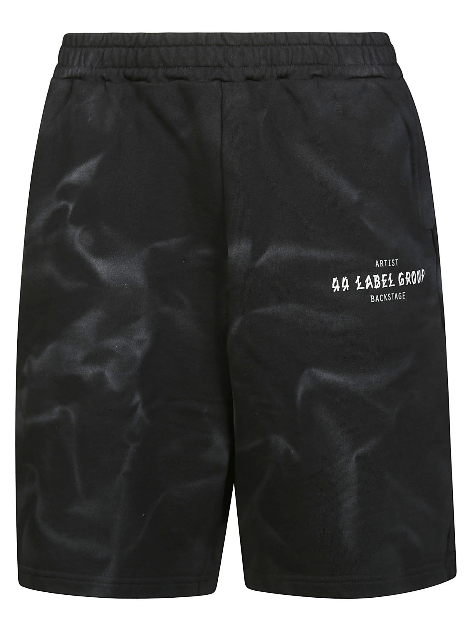 Shop 44 Label Group Bermuda Sfumato In Black