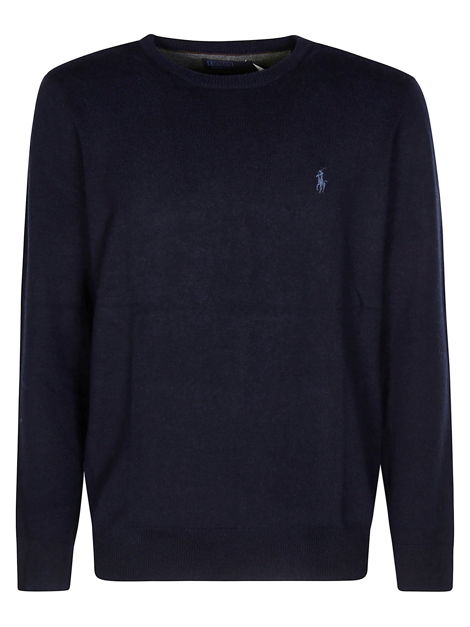 Shop Polo Ralph Lauren Gc Merinos Luxory  Base In Blue